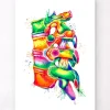 Wirbelsäulen Anatomie II - Aquarell | Codex Anatomicus Best