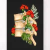 Wirbelsäulen Anatomie II - Floral - Schwarz | Codex Anatomicus Sale