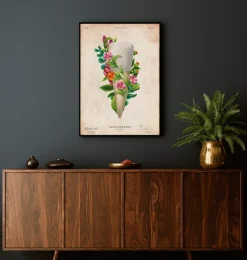 Zahnanatomie III - Floral - Vintage | Codex Anatomicus Fashion